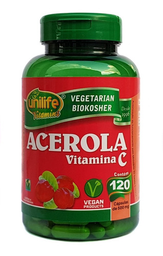 Vitamina C 500mg (120 Cápsulas)