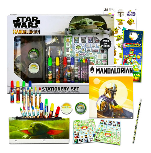 Baby Yoda Store Mandalorian Arts And Crafts Kit  Paquete.