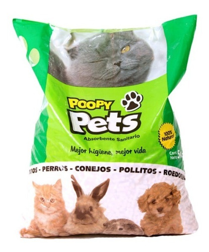 Pack Piedras Poopy Pets 5kg X 5 Unidades