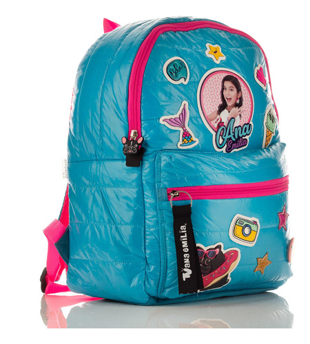 Set Tv Ana Emilia Patch Color Azul