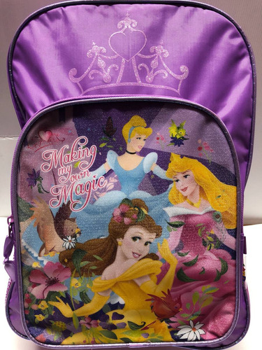 Imagen 3 de 7 de Mochila De Princesas 16 Wabro. Duendesyprincesas