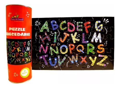 Puzzle Rompecabezas Abecedario 40 Pz Didáctico 