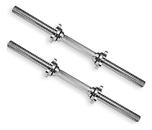 Threaded Dumbbell Handles / Adjustable Dumbbell Bar Han...