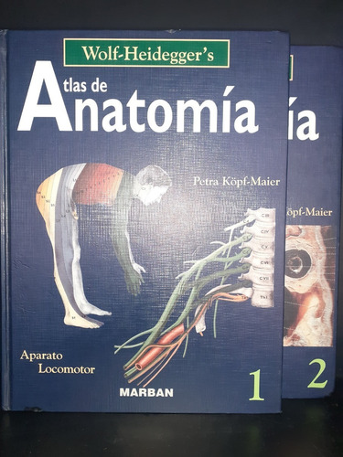 Atlas De Anatomia 2tomos Wolf-heideggers