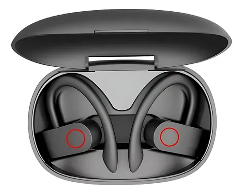 Auriculares Deportivos Inalambricos Bluetooth Rapida Recarga Color Negro