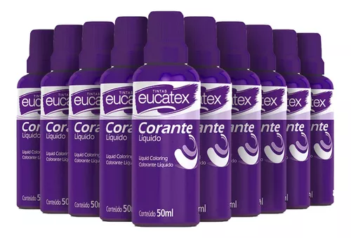 Corante liquido tinta xadrez bisnaga com 10 unidades