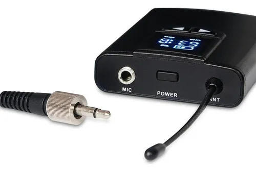 . Sistema De Micrófono Inalámbrico Usb Audífonos Y Clip