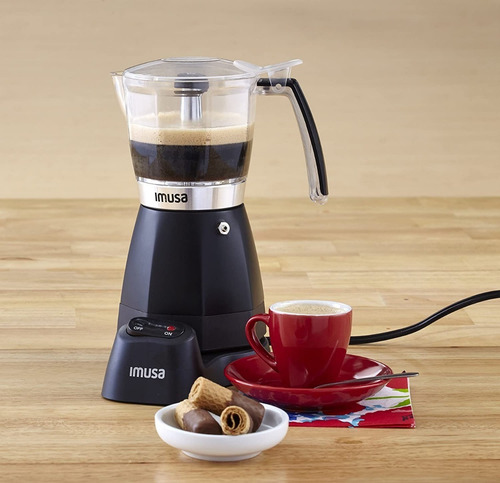 Imagen 6 de 6 de Cafetera Imusa Eléctrica Greca De 3-6 Tazas Cafe