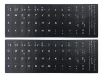 Comprar Stickers Para Teclados Pc Notebook En Español Letra Blanca