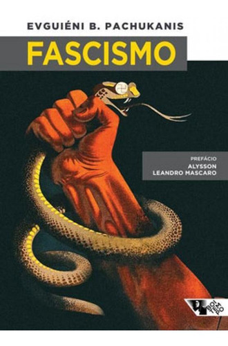 Fascismo, De Pachukanis, Evguiéni B.. Editora Boitempo Editorial, Capa Mole Em Português