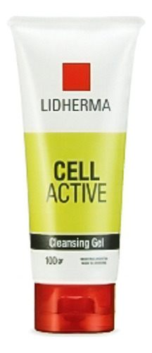 Cleansing Gel Lidherma Cellactive para piel grasa/mixta/normal/seca de 100g