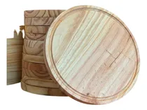 Comprar Set De 12 Tablas Para Pizza O Asado De 22cm Curadas Tablas De Asado