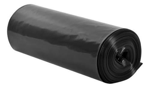 Rollo Plástico Negro De Polietileno Calibre 600-50kg 6mx50m