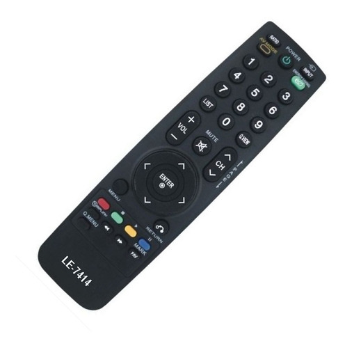 Controle Tv Compatível Com LG Lcd Plasma Akb69680416 26lu50f