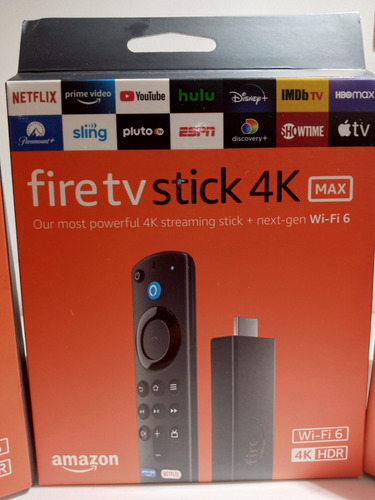 Fire Tv Stick 4k Max  Última Generación 4k Hdr Wi-fi6 Alexa