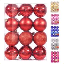 Comprar 48 Adornos Esferas Navidad 3cm Boda Decoración Árbol Navidad