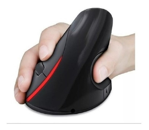 Mouse Inalambrico Recargable Vertical Ergonómico Unitec