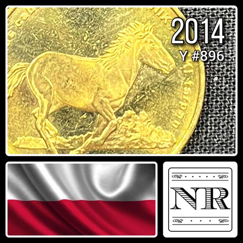 Polonia - 2 Zlotych - Año 2014 - Y #896 - Caballo 