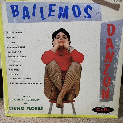 Disco Lp Chino Flores- Bailemos Danzones