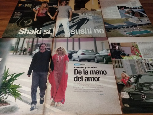 (ab120) Shakira * Recortes Revistas Clippings