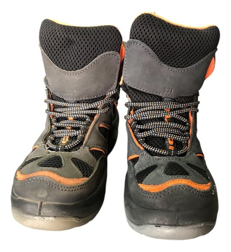 Botin Trekking Liquidación De Stock Suela Vencida Pocos Tall