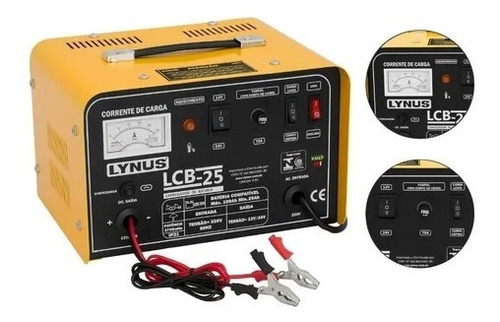 Carregador De Baterias 150a 12/24v Lcb-25 Lynus