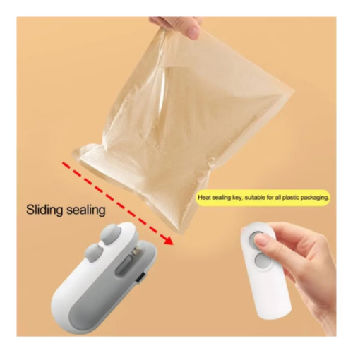 Sellador De Bolsas Portátil Recargable