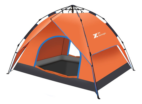 Pop Up Camping Tent Lovers Family Double Layer Outdoor Tent 
