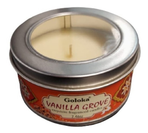 Imagem 3 de 4 de Vela Aromatica Indiana Goloka Duração De 6 Horas Vanilha