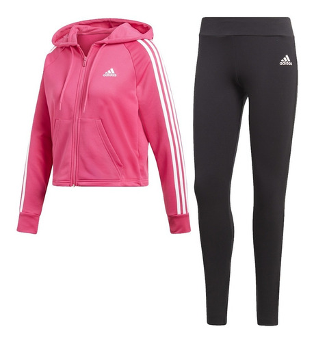 Conjunto adidas Calza Y Campera Deportivo Para Dama