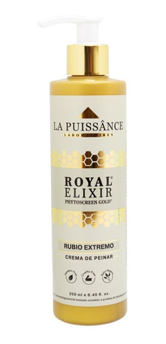 La Puissance Royal Elixir Crema Peinar Rubio Extremo X 250ml