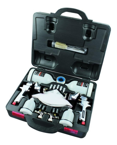 Kit Pistola Pulverizacion Gravedad Std Y Hvlp Husky