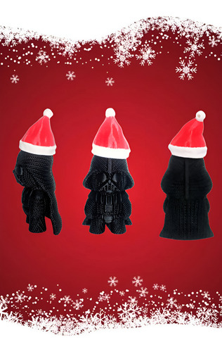 Colgante De Navidad Star Wars- Diseño Bordado