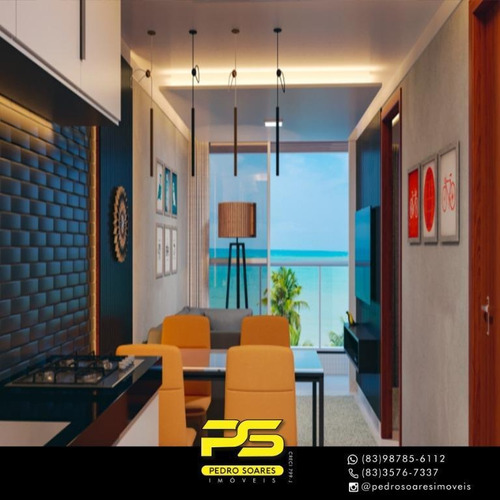 Imagem 6 de 10 de Flat Com 1 Dormitório À Venda, 44 M² Por R$ 365.000 - Cabo Branco - João Pessoa/pb - Fl0114