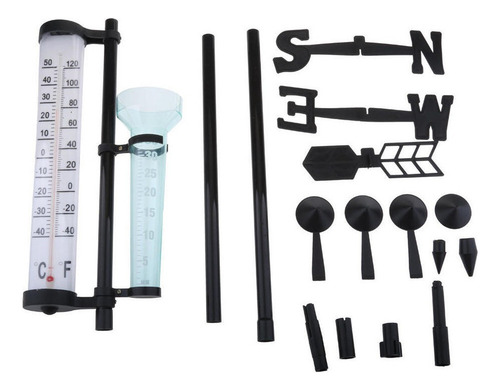 Estación Meteorológica Kit Pluviometer Thermometer