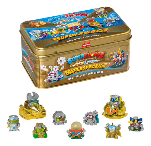 Superzings Series 7 Lata Dorada Exclusiva Figuras Acción