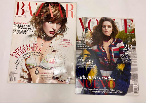Revistas Vogue 2016 Bazaar 2007 Él Precio Es Por Las 2