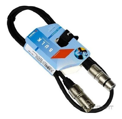 Imagen 1 de 3 de Cable Para Micrófono 0.90 Mts Xlr - Xlr Proel