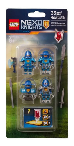 Lego Nexo Knights Set Construcción Ejércitos 853515 - 35 Pz