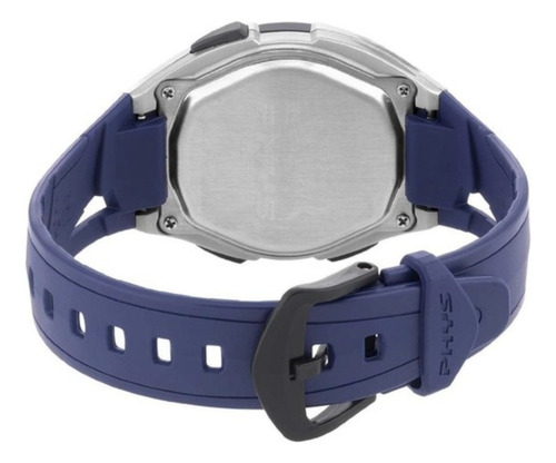 Remate Especial De Relojes Casio: Últimas Piezas En Oferta. Correa Azul marino Bisel Plateado Fondo Ámbar str-300c-2c