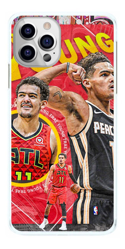 Capa De Celular Trae Young Atlanta Vermelho Capinha