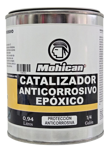 Catalizador Anticorrosivo Epóxico  Mohican 1/4 Galon