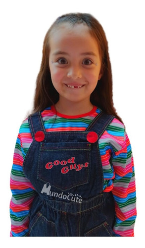 Imagen 1 de 3 de Disfraz Chucky Para Niño Niña Diseño Original Disfraces