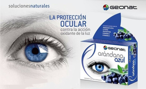 Proteccion Ocular Cuida Tus Ojos D La Luz Arandano Azul X4