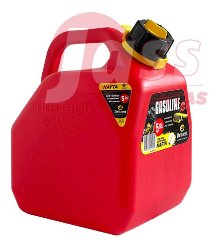 Imagen 1 de 7 de Bidon Combustible 5 Litros Driven Nafta Diesel Pico Vertedor
