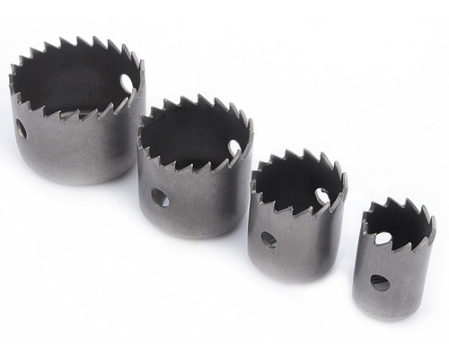 Imagen 5 de 5 de Set Brocas Escalonadas Broca Avellanadora Sierra Copas 17pcs