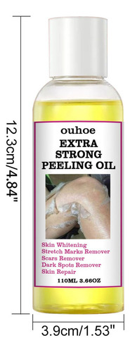 3×aceite Exfoliante For Nudillos Q Extra Strength Color Amar