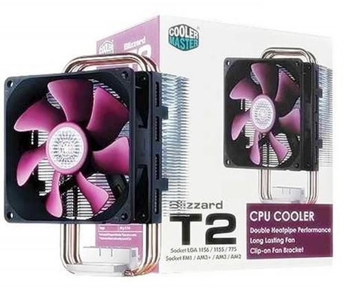 Cooler Blizzard T2 P/ Cpu Intel 775 1151 1155 / Amd Fm2 Am3