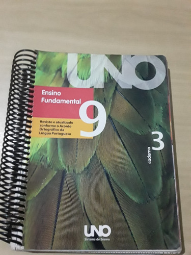 Livro Uno Ensino Fundamental 9 - Caderno 3 - Ano 2009