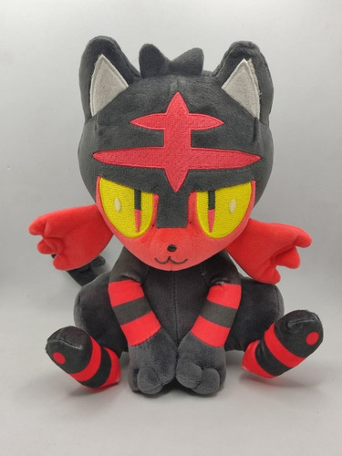Imagen 2 de 3 de Litten Pokemon Peluche Nuevo